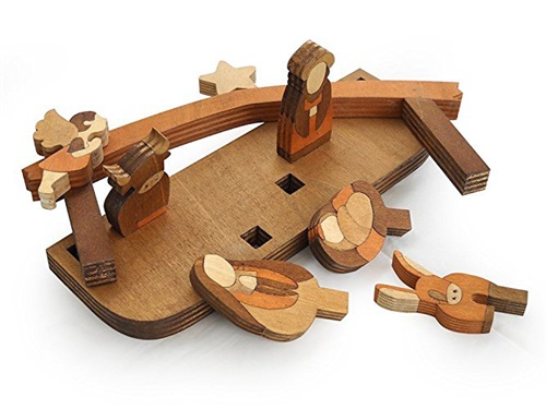 Presepe in legno - Elisaspuzzles