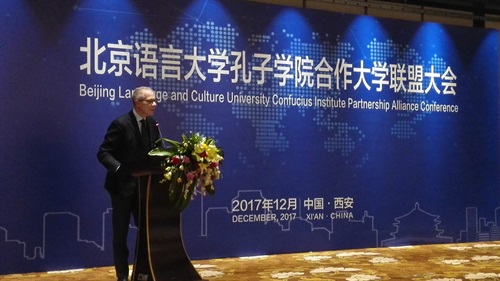 Intervento del prof. Pier Sandro Cocconcelli, delegato del Rettore per l’internazionalizzazione.