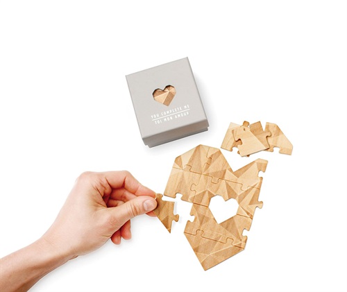 Puzzle in legno per messaggio romantico - su Amazon.it