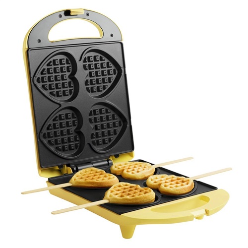 Piastra per waffle a forma di cuore di Bestron - su Amazon.it.