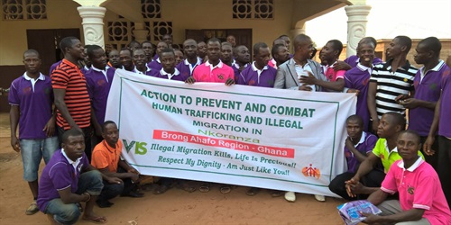 Campagna Stop Tratta in Ghana.
VIS - Volontariato Internazionale per lo Sviluppo