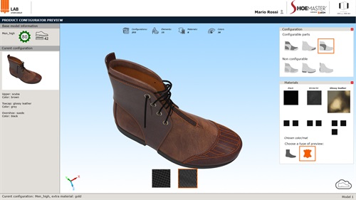 Connecting the “Store of the Future” and the “Factory of the Future” for mass customized footwear