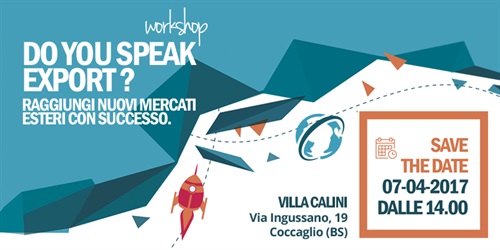 Locandina DO YOU SPEAK EXPORT? 