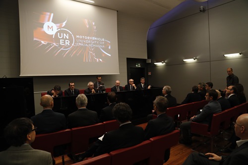 Conferenza stampa Motorvehicle University of Emilia-Romagna