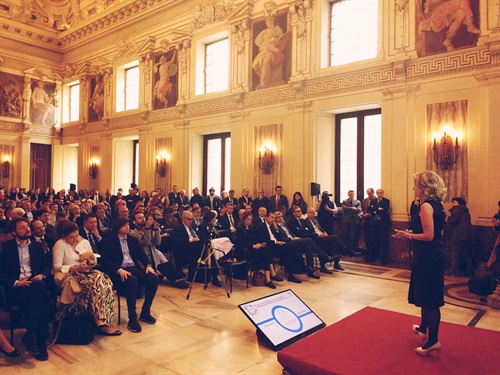 Un momento della conferenza #MilanoDigitale