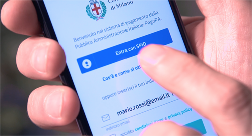 PagoPA - Accedi con SPID.