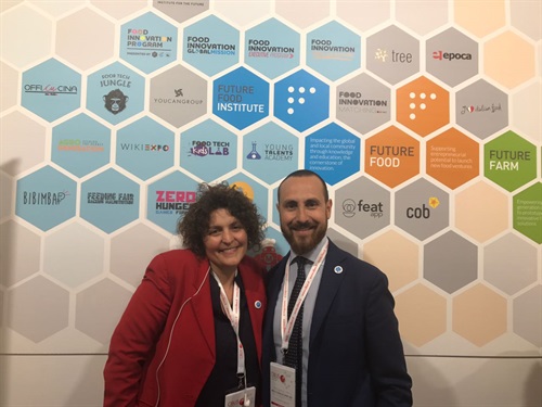 Sara Roversi e Antonio Perdichizzi, fondatori di Future Food
