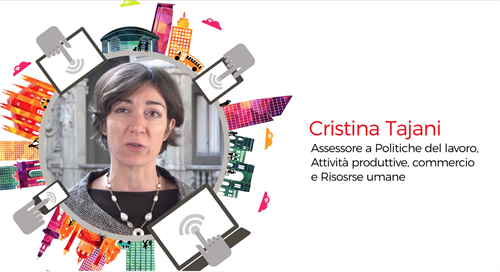 Cristina Tajani - Assessore a Politiche del lavoro, Attivita` proiduttive, commercio e Risorse Umane.