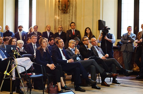 Un momento della conferenza #MilanoDigitale