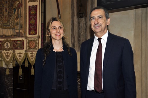 Marianna Madia e Giuseppe Sala, #MilanoDigitale