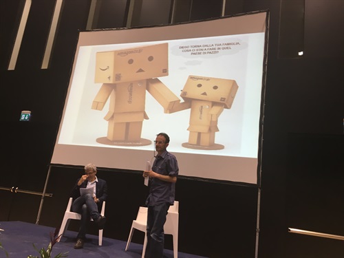 Momenti dell'intervista di Luca Attias a Diego Piacentini #ForumPA17