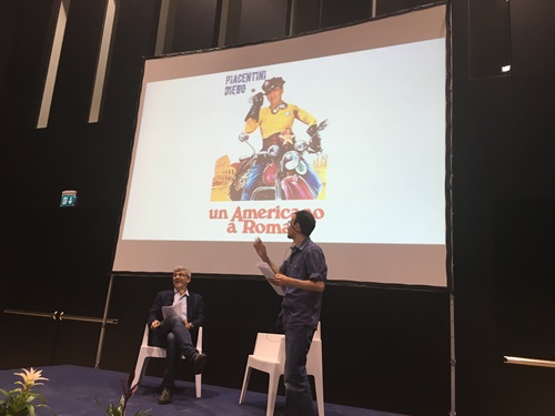 Momenti dell'intervista di Luca Attias a Diego Piacentini #ForumPA17