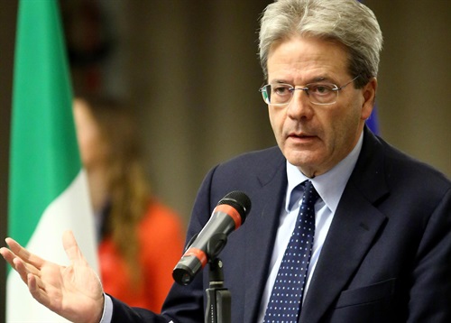 Paolo Gentiloni, Presidente del Consiglio dei Ministri