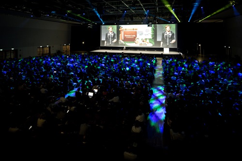 Il pubblico del Keynote