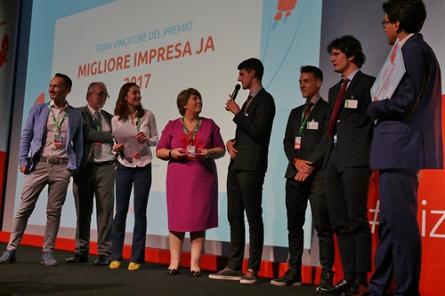 L'impresa vincitrice: Strishare di MaCo Innovation JA - ITI 