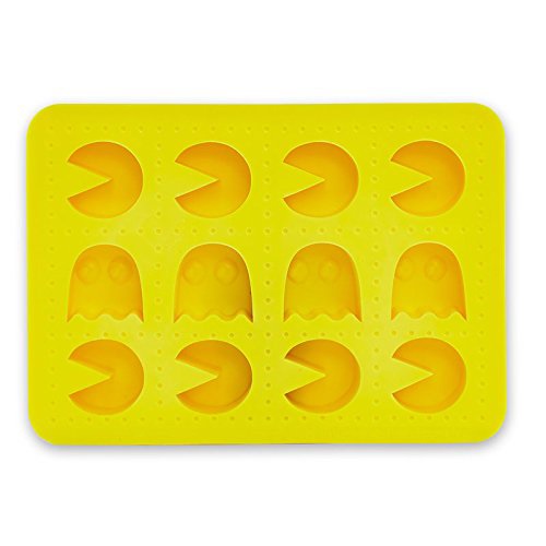 Pac Man - Stampo per ghiaccio con spazi a forma di Pac Man.