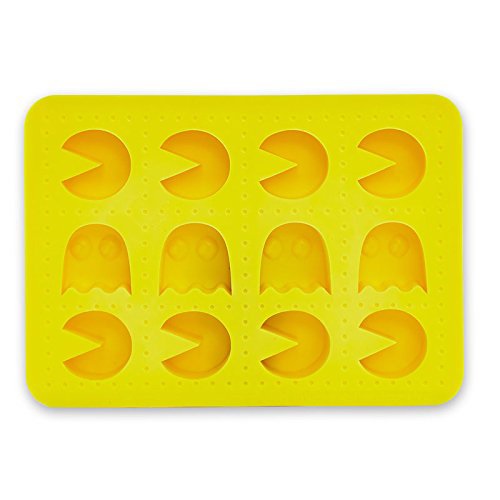 Pac Man - Stampo per ghiaccio con spazi a forma di Pac Man.