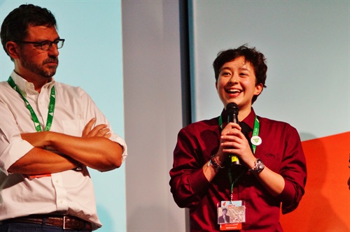 The Walt Disney Company Italia Creativity Award è stato consegnato da Fabiola Bertinotti, Communication Director a Savor JA dell'ISITP Brambilla, Verrès (AO).