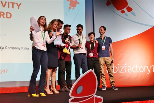 The Walt Disney Company Italia Creativity Award è stato consegnato da Fabiola Bertinotti, Communication Director a Savor JA dell'ISITP Brambilla, Verrès (AO).