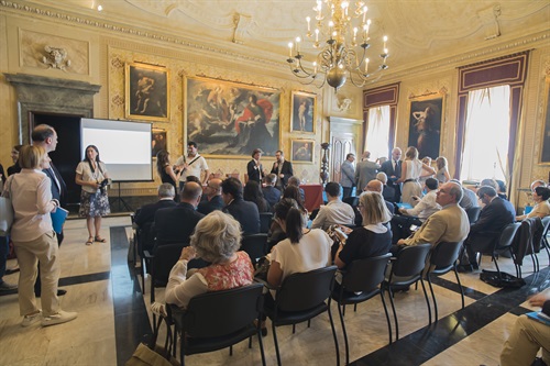 Conferenza stampa a palazzo Marino 