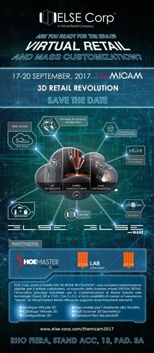 ELSE Corp brings the “3D Retail Revolution” to theMICAM