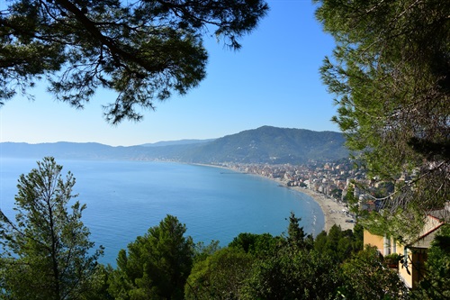 Alassio, vista dall'alto
