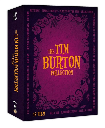 Cofanetto Blu-ray Tim Burton in esclusiva per Amazon