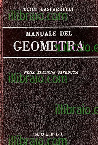 Manuale del geometra.