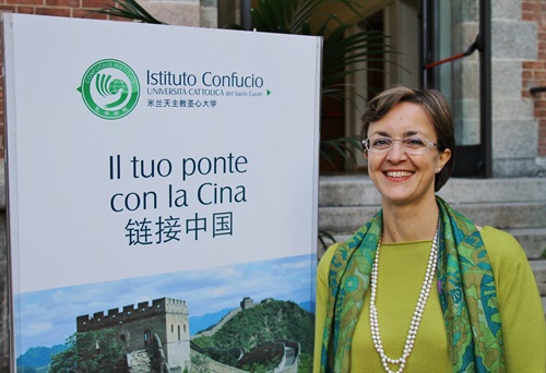 Elisa Giunipero, direttrice dell'Istituto Confucio dell'Università Cattolica di Milano 