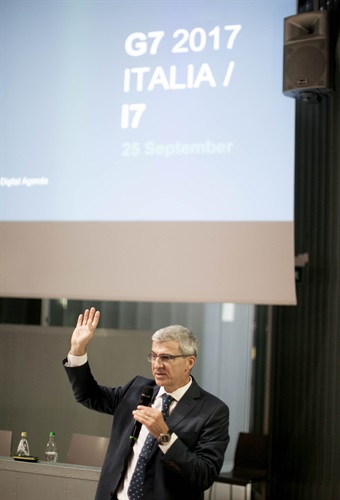 Diego Piacentini, Government Commissioner for the Digital Agenda and Italian Focal Point - Credits: Arkage