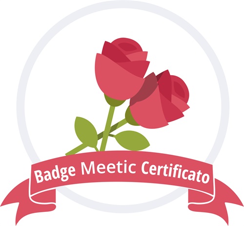 Badge Meetic Certificato