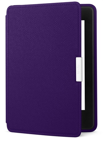 Custodia in pelle per Kindle Paperwhite - su Amazon.it 34,99 euro.