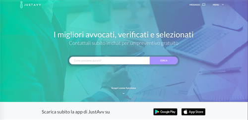 Homepage di JustAvv