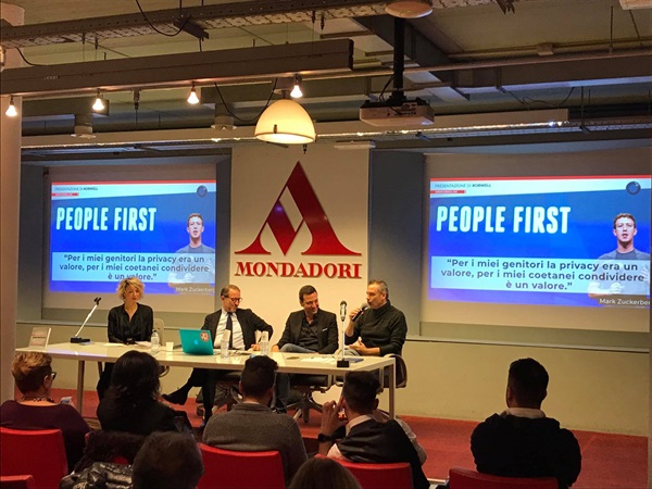 Gianni Di Giovanni con Alessandro Nardone, Carlo Cattaneo e Irene Colombo