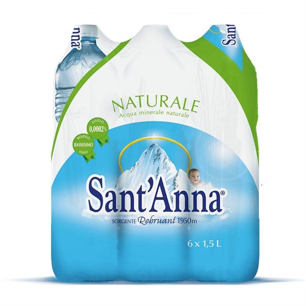 Il prodotto più venduro da Prime Now: Sant'Anna - Acqua Minerale 1.5L Naturale (Confezione da 6)