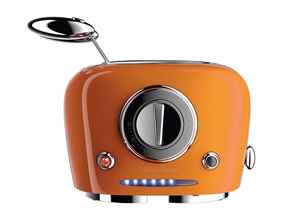 Tostapane, acciaio inossidabile, disponibile in diversi colori di Tix.