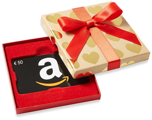 Buono regalo Amazon.it in cofanetto su Amazon.it: da 50 euro