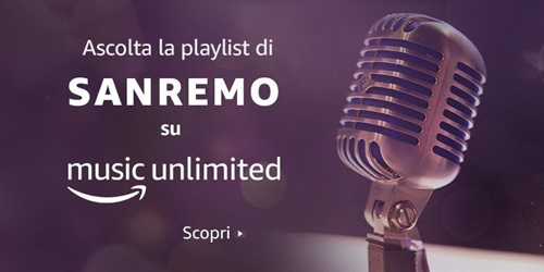 Playlist dedicate su Amazon Music Unlimited