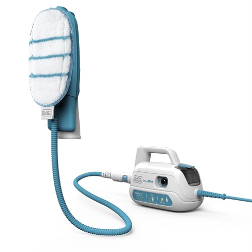 Sistema di Pulizia a vapore portatile, con guanto steamitt di BLACK+DECKER.