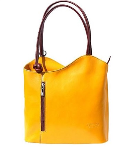 Borsa a spalla trasformabile in zaino su Amazon Made in Italy: 55,00 euro
