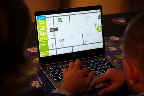 Un momento del Workplace Challenge di Elmec