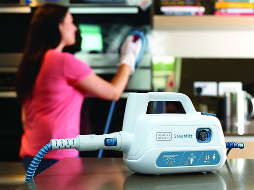 Sistema di Pulizia a vapore portatile, con guanto steamitt di BLACK+DECKER_