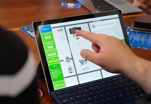 Un momento di gioco con The Workplace Challenge