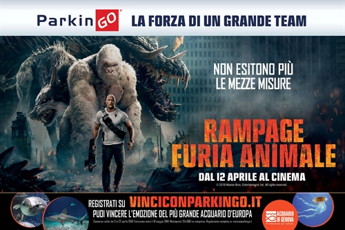 ParkinGO - Rampage adesivo