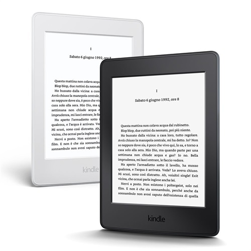 E-reader Kindle Paperwhite, Amazon.it: 129,99 euro 
