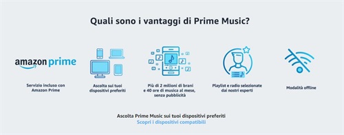 Vantaggi Prime Music