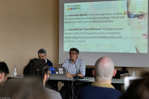 Giovanni Grazia, funzionario Agenda Digitale Locale dell'Emilia-Romagna (adIER) - Credits: Giulia Clai