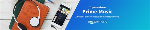 AMAZON LANCIA PRIME MUSIC: