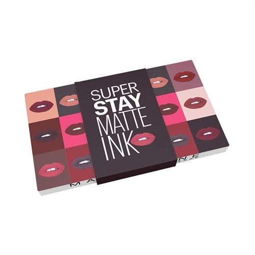 Maybelline New York Cofanetto Rossetti Matte Ink a Lunga Tenuta.