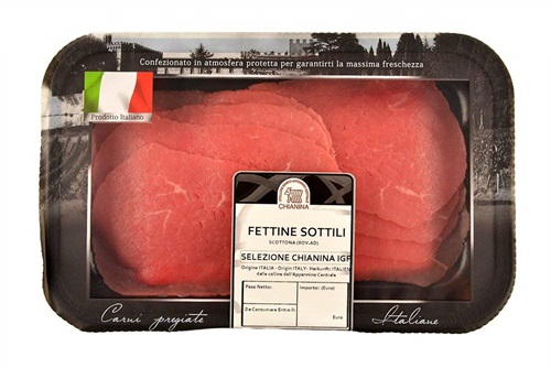Carpaccio di Fettine Sottili di Scottona Chianina IGP